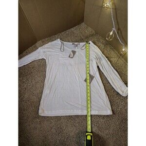 Knite Top Forever 21 White Sz SP